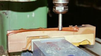 Modell des NACA 0008